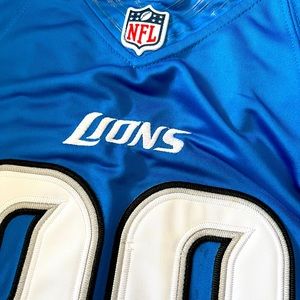 Authentic Barry Sanders Detroit Lions game jersey. New with tags. XL